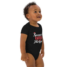 Load image into Gallery viewer, "Santa's Little Helper" - Organic cotton baby bodysuit