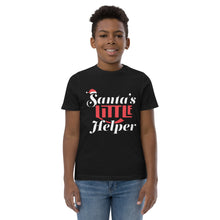 Load image into Gallery viewer, &quot;Santa&#39;s Little Helper&quot; - Youth jersey t-shirt
