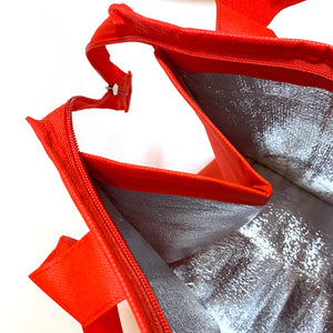 Reusable Bag : Insulated Red