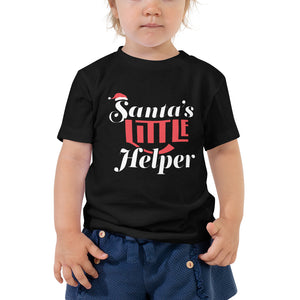 "Santa's Little Helper" - Toddler Short Sleeve Tee
