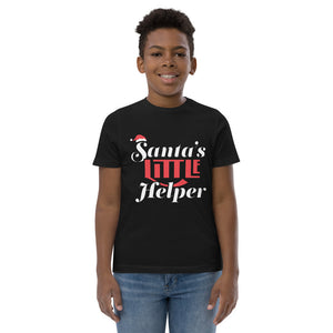 "Santa's Little Helper" - Youth jersey t-shirt